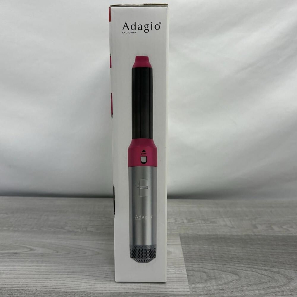 Adagio AirWand Styler Set w/ 5 Attachments Blow Dryer Straightener NEW Dmgd Box - Picture 9 of 9